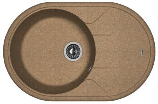 Кухонная мойка Florentina Лотос 780 коричневый